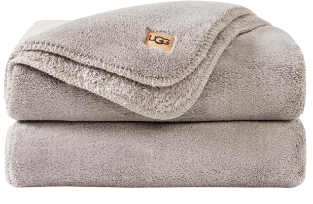 Whitecap Plush Throw Blanket Fleece Soft Fluffy Throw Blankets