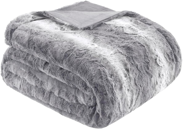 Zuri Soft Plush Luxury Oversized Faux Fur Throw Animal Stripes