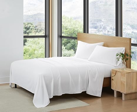 Frye Chunky Linen Weave Cotton Sheet Set